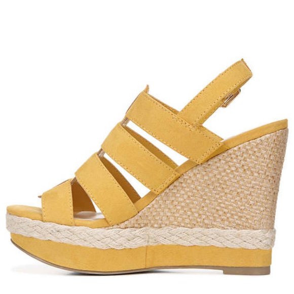 Fergalicious Violet Jute-Wrapped Platform Heels - Picture 4 of 6